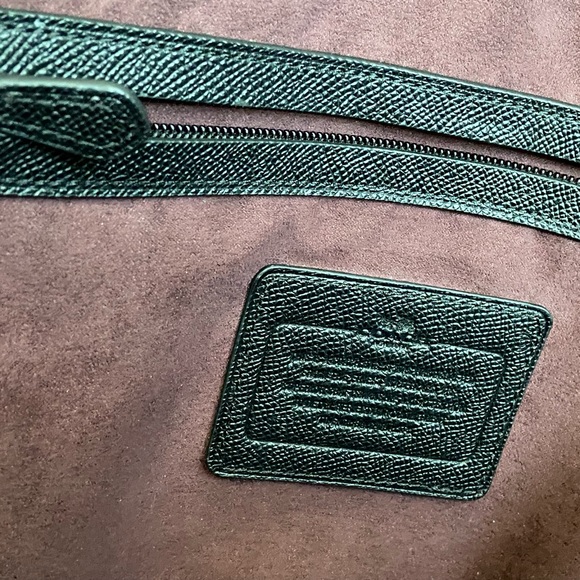 Coach all leather unisex briefcase - Picture 8 of 14